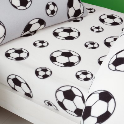 Football Fleece Fitted Sheet CATHERINE LANSFIELD