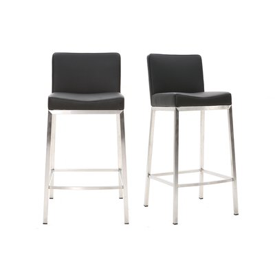 Tabourets de bar design H66 cm (lot de 2) EPSILON MILIBOO