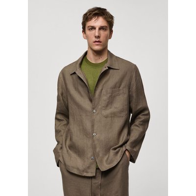 Surchemise regular-fit 100 % lin MANGO MAN