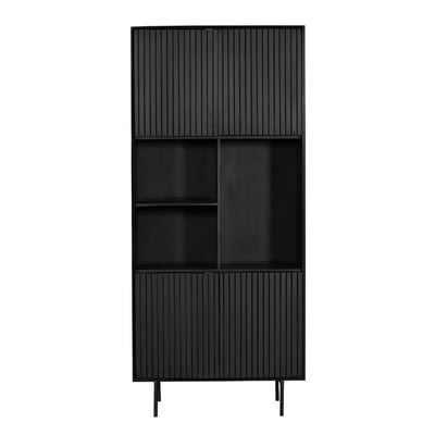 Bibliothèque en bois 4 portes CORTINA PIER IMPORT