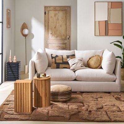 Remilo Mango Wood Side Table LA REDOUTE INTERIEURS