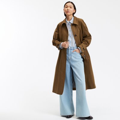 Trench long boutonné, Signature Maurice LA REDOUTE COLLECTIONS