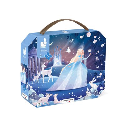 Puzzle enfant 54 pièces Féérie des glaces JANOD