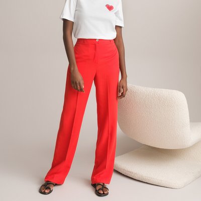 Pantalon droit fluide, en Lyocell LA REDOUTE COLLECTIONS