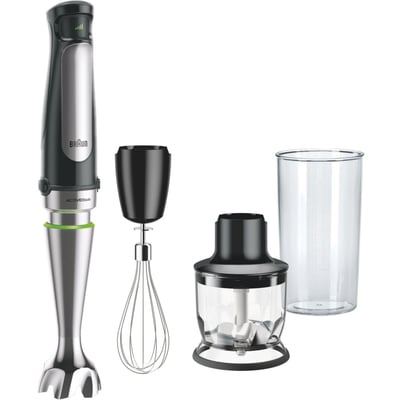 Mixeur MQ7026X MultiQuick 7 gris et noir 2 accessoires BRAUN