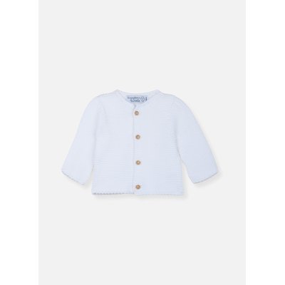 Gilet en coton petit mousse LA MANUFACTURE DE LAYETTE