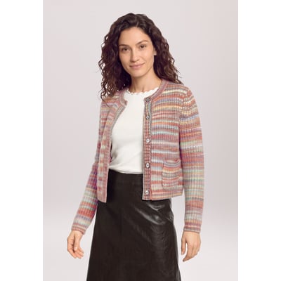 Cardigan en maille à encolure ronde CARTOON
