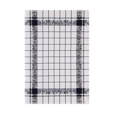 Torchon en Coton, FRAISES LE JACQUARD FRANCAIS