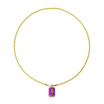 Collier sautoir en cordon avec charm central FELICE HIPANEMA