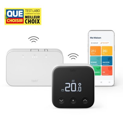 Thermostat connecté Kit de démarrage Xsans fil TADO