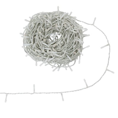 Guirlande lumineuse d'extérieur 25 m 333 LED multicolore fil transparent 13 fonctions avec minuteur sur secteur ATMOSPHERA