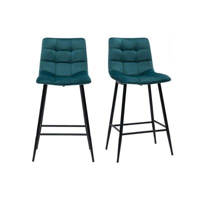 Tabourets de bar design H65 cm (lot de 2) MAXWELL MILIBOO