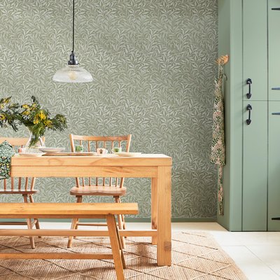 Papier peint Feuillage de saule un matin de printemps WILLIAM MORRIS AT HOME