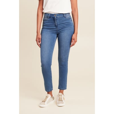 Jean ajusté taille haute BREAL