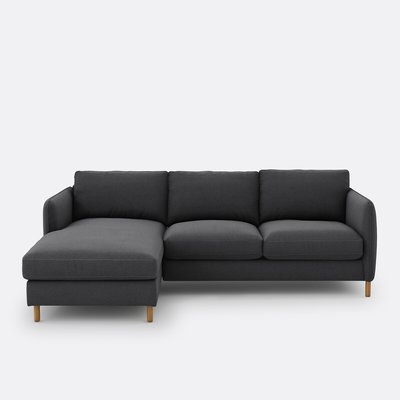 Ecksofa Loméo mit Ecke links, Polyester meliert LA REDOUTE INTERIEURS