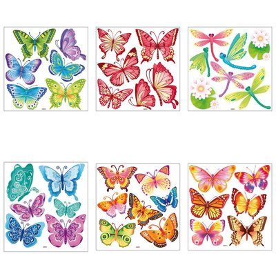 Lot de 6 stickers ATMOSPHERA
