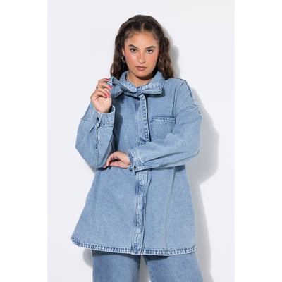 Chemise en jean, coupe oversize, nœud STUDIO UNTOLD