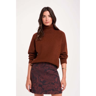 Pull col roulé MORGAN