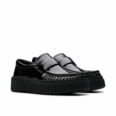 Loafers in gelakt leer Torhill CLARKS