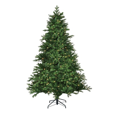 Sapin de Noël artificiel avec LED H215 cm BRAMPTON BLACK BOX TREES