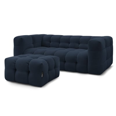 Canapé lit 4 places en tissu lisse, CLOUD BOBOCHIC