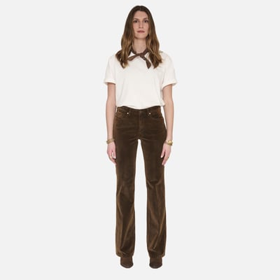Pantalon THE HARLEY COTTON SUEDE MKT STUDIO