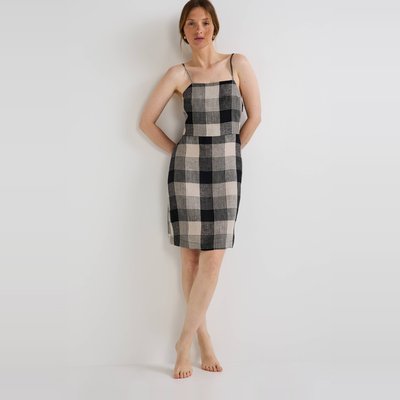Robe courte à bretelles MONOPRIX