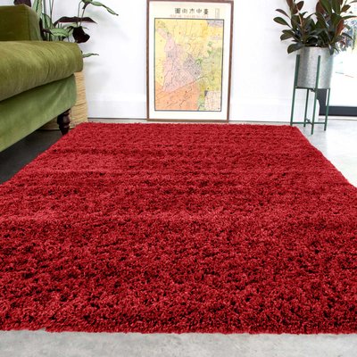 Tapis de shaggy, aspect laineux, ASPEN KUKOON RUGS