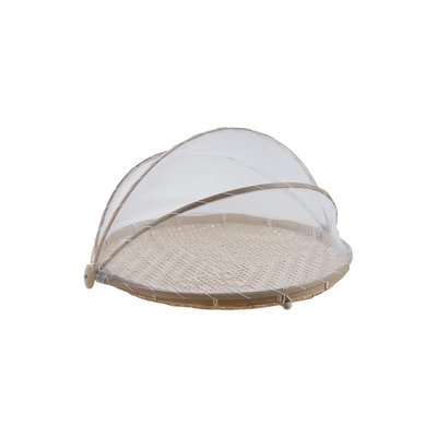 Plateau rond avec cloche filet 40 cm AUBRY GASPARD