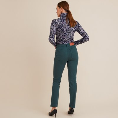 Pantalon droit 5 poches coton stretch ANNE WEYBURN