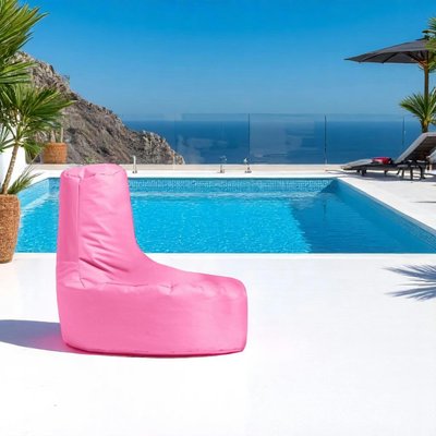 Pouf poire extérieur rose ARTA PIER IMPORT