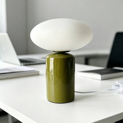 Lampe de table intérieur céramique et verre Ø25,5cm LYRA SWEEEK