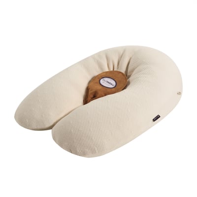 Coussin d'allaitement Multirelax+ Organic coton beige CANDIDE