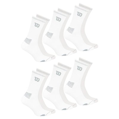 Chaussettes mi-hautes, lot de 6 paires, essentiel WILSON