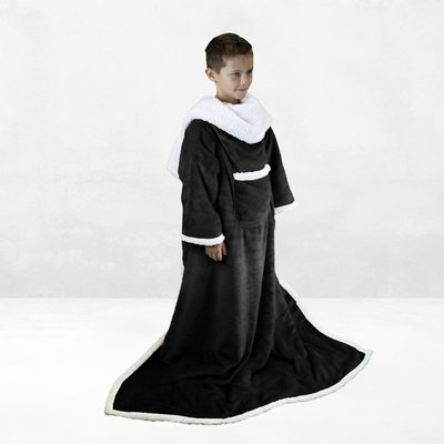 Plaid intégral avec manches enfant sherpa VIVEZEN