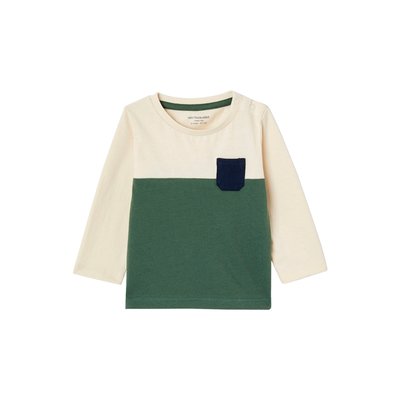 T-shirt colorblock bio VERTBAUDET