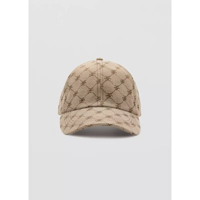 Casquette imprimée logo MANGO