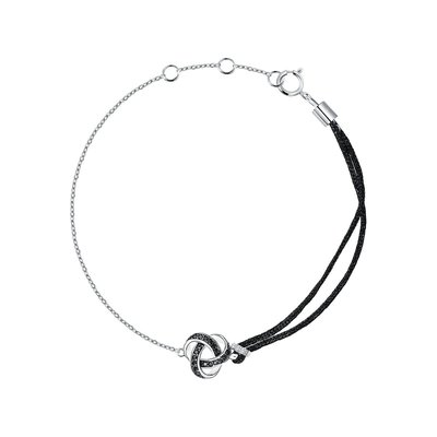 Bracelet en argent 925 et oxyde de zirconium CLEOR