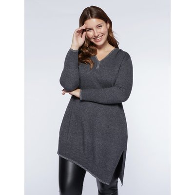 Pull long en FIL mélangé d'alpaga FIORELLA RUBINO