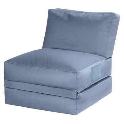 Pouf extérieur Dralon avec dossier dépliable TWIST OUTSIDE MAGMA HEIMTEX