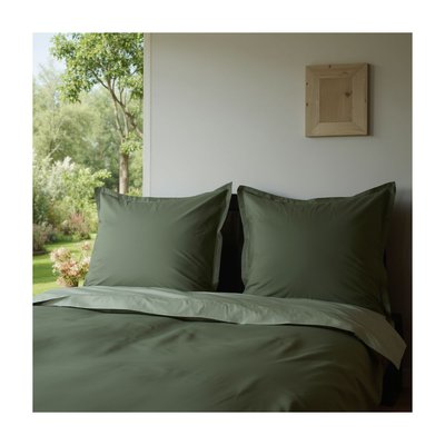 Drap housse double sommier articulé - UNI PERCALE DE COTON TRADITION DES VOSGES