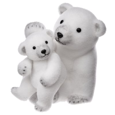 Décoration Ours Avec Bébé 28 ATMOSPHERA