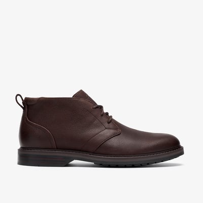 Aldwin2 Chukka Lace-Up Mid Leather Ankle Boots CLARKS