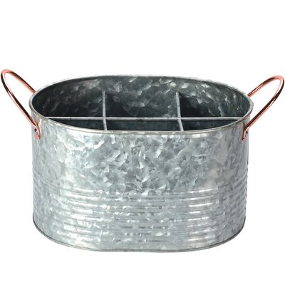 Porte bouteilles métal zinc 6 bouteilles WADIGA