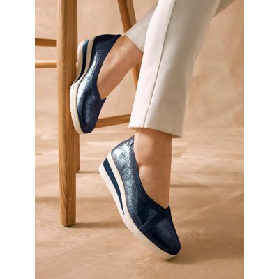 Ballerines élastiquées compensées PEDICONFORT