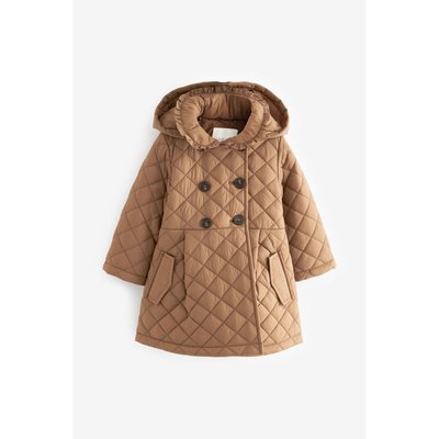 Manteau matelassé imperméable à col volanté NEXT