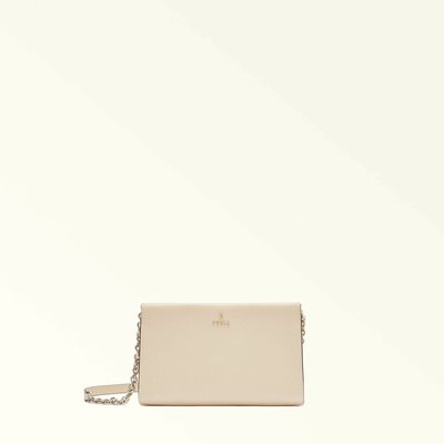 Carteira a tiracolo em pele AMELIA MINI FURLA