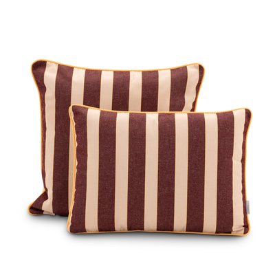 Set 2 coussins décoratifs, rayé, Canna DEFORA HOME