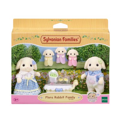 5735  La famille Lapin Belier SYLVANIAN FAMILIES