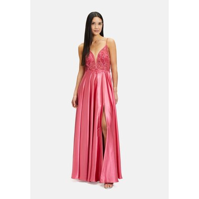 Robe de soirée à motif placé VERA MONT